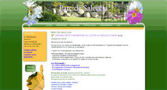Desktop Screenshot of parc-saleccia.fr